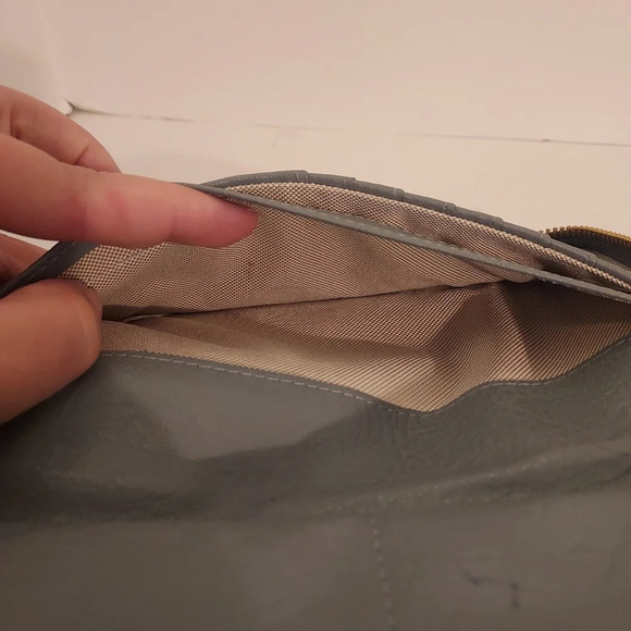 Fossil Chambray Liza Zip Around Clutch Wallet - Picture 15 of 16